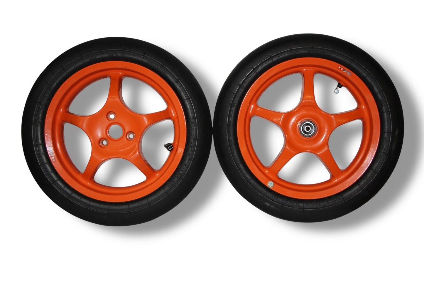 Yamaha Aerox Felgen / Stage6 Slicks