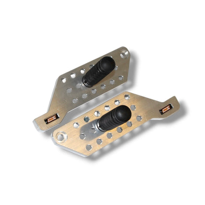 Yamaha Aerox Fußrasten - CNC Aluminium Fußrastenanlage