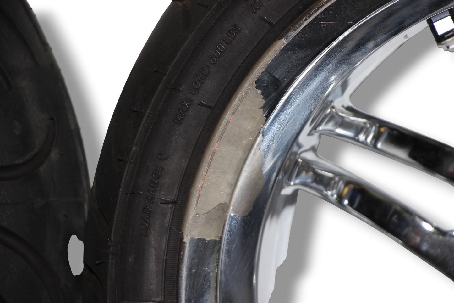 Llantas Stage6 RT CNC cromadas / neumáticos
