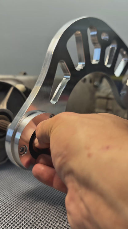 Braccio oscillante con motore Torsen integrato